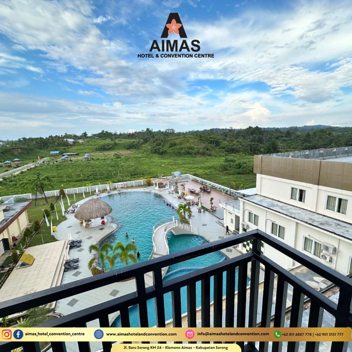 Aimas Hotel And Convention Centre Соронг Екстериор снимка