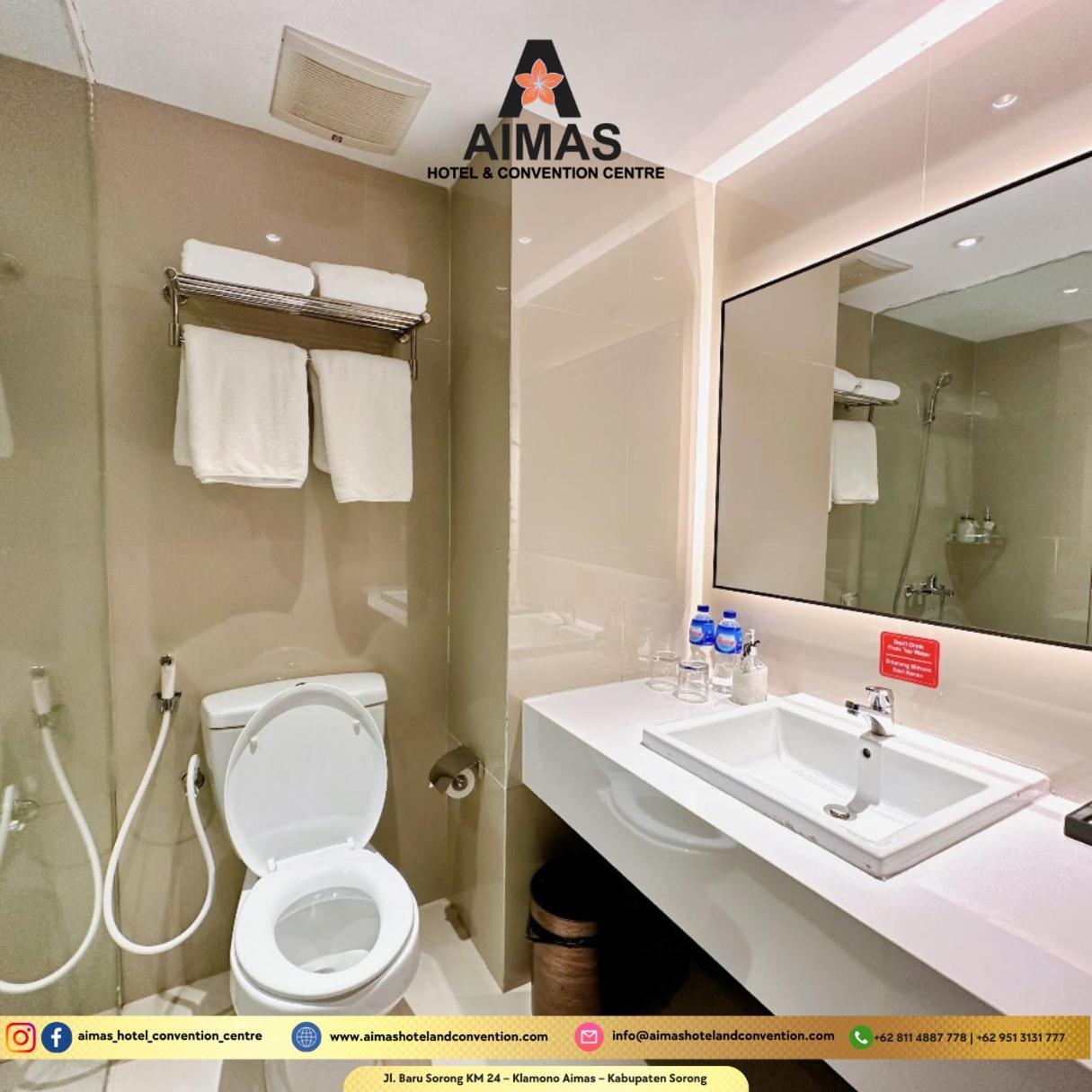Aimas Hotel And Convention Centre Соронг Екстериор снимка