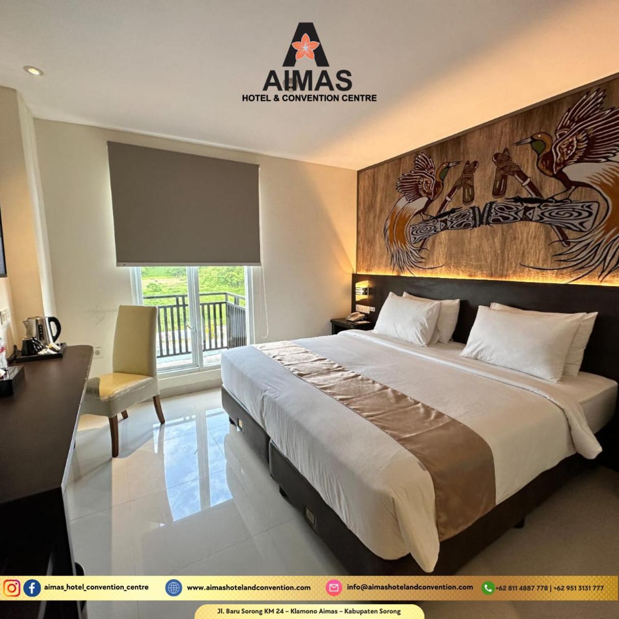 Aimas Hotel And Convention Centre Соронг Екстериор снимка