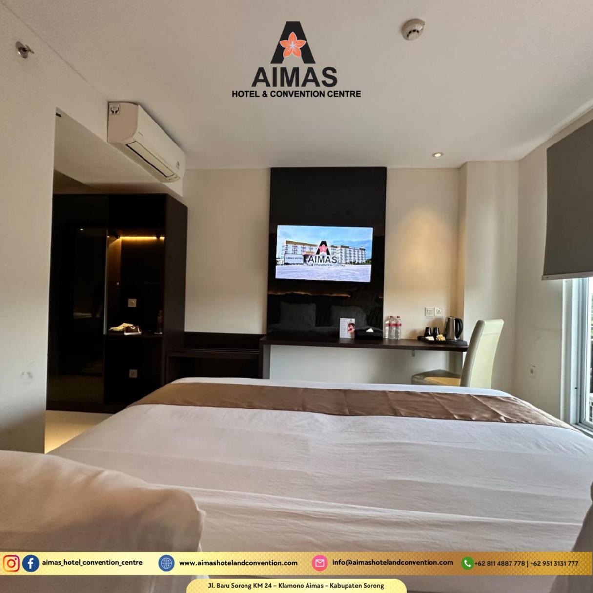 Aimas Hotel And Convention Centre Соронг Екстериор снимка