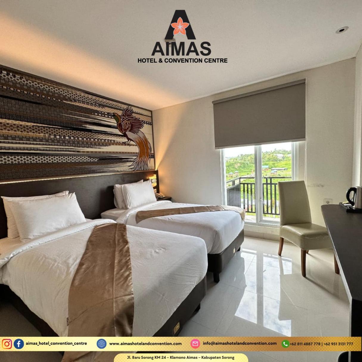 Aimas Hotel And Convention Centre Соронг Екстериор снимка