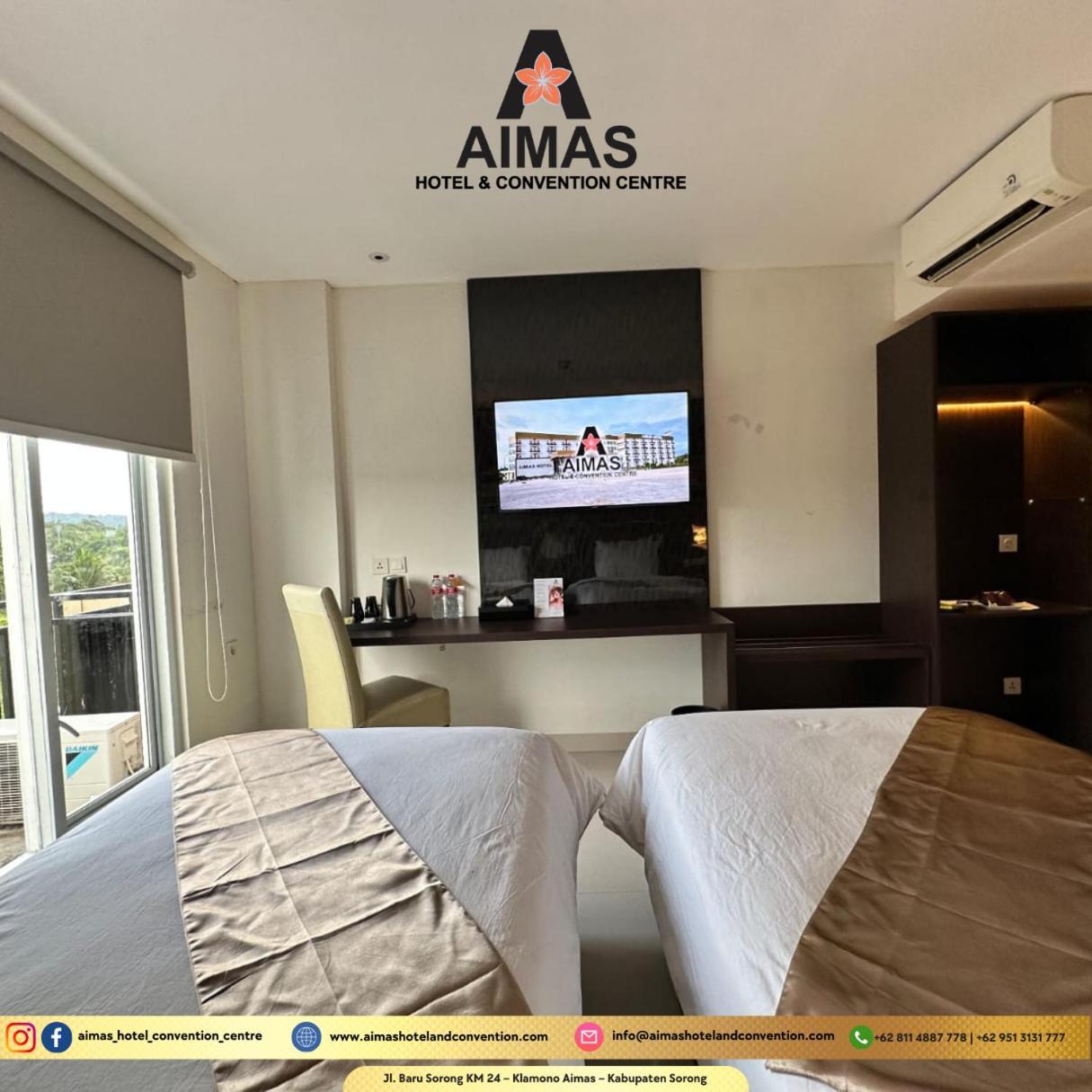 Aimas Hotel And Convention Centre Соронг Екстериор снимка