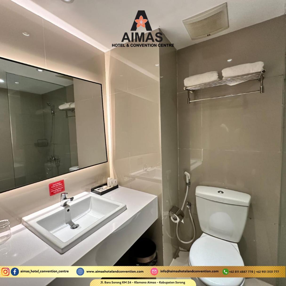 Aimas Hotel And Convention Centre Соронг Екстериор снимка